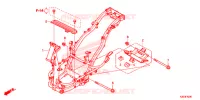 CADRE pour Honda ZOOMER 110 X de 2016