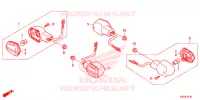 CLIGNOTANT pour Honda ZOOMER 110 X de 2016