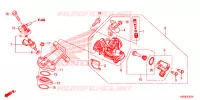 CORPS DE PAPILLON pour Honda ZOOMER 110 X de 2016
