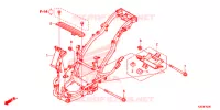 CADRE pour Honda ZOOMER 110 X de 2017