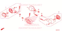 CLIGNOTANT pour Honda ZOOMER 110 X de 2017