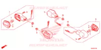 CLIGNOTANT pour Honda ZOOMER 110 X de 2018