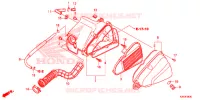 FILTRE A AIR pour Honda ZOOMER 110 X de 2019