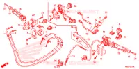 LEVIER DE GUIDON   CABLE   COMMODO pour Honda ZOOMER 110 X de 2019