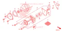 POMPE A HUILE pour Honda CD 110 WITHOUT LUGGAGE RACK, KICK START de 2017