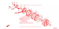 EMBRAYAGE (F.C.C.) pour Honda CBF125 2ID de 2016