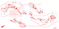 CLIGNOTANT pour Honda CBF125 3ID de 2016