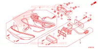 FEU ARRIERE pour Honda CBF125 ID de 2016