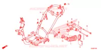 CADRE pour Honda SCV 110 ACTIVA ID de 2014
