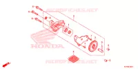 POMPE A HUILE pour Honda DASH 125, Rear brake disk de 2018