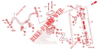 MAITRE CYLINDRE DE FREIN ARRIERE pour Honda DASH 125, Rear brake disk de 2018
