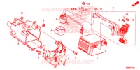 BATTERIE pour Honda RS 150 R ORANGE de 2019