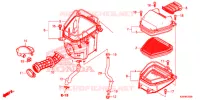 FILTRE A AIR pour Honda RS 150 R ORANGE de 2019
