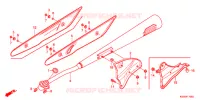 SILENCIEUX D'ECHAPPEMENT pour Honda BIZ 125 SOMENTE PEDAL DE PARTIDA de 2009