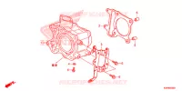 CYLINDRE pour Honda VARIO 150 REPSOL de 2020