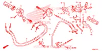LEVIER DE GUIDON   CABLE   COMMODO pour Honda VARIO 150 REPSOL de 2020