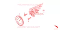 POMPE A HUILE pour Honda VARIO 150 REPSOL de 2020