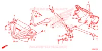 GUIDON   CARENAGE pour Honda VARIO 150 de 2019