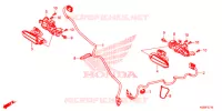 CLIGNOTANT AVANT pour Honda FORZA 300 ABS de 2019