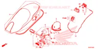 SELLE pour Honda FORZA 300 ABS de 2019