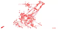 CADRE pour Honda CB 250 R ABS de 2021
