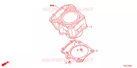 CYLINDRE pour Honda CB 250 R ABS de 2021
