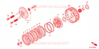 EMBRAYAGE pour Honda CB 250 R ABS de 2021