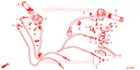 LEVIER DE GUIDON   CABLE   COMMODO pour Honda CB 250 R ABS de 2021