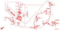 MAITRE CYLINDRE DE FREIN AVANT (ABS) pour Honda CB 250 R ABS de 2021