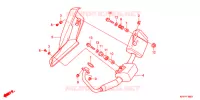 SILENCIEUX D'ECHAPPEMENT pour Honda CBR 150 R de 2016