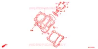 CYLINDRE pour Honda CBR 150 R LEGEND SPORT de 2017