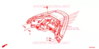 FEUX ARRIERE pour Honda FORZA 300 ABS de 2018