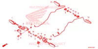 CLIGNOTANT pour Honda CB 650 R CHROMOSPHERE RED de 2019