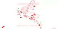 VALVE DE COMMANDE D'INJECTION D'AIR pour Honda CB 650 R CHROMOSPHERE RED de 2019