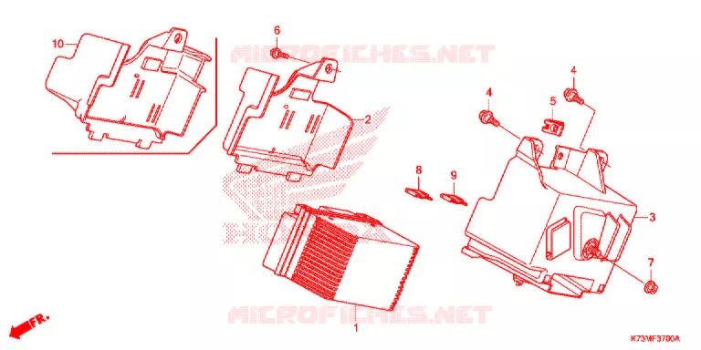 BATTERIE Honda MOTO 125 WAVE 2018  AFS125MCSK