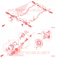 CLIGNOTANT pour Honda CB 650 R de 2019