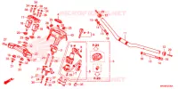 GUIDON   TE DE FOURCHE pour Honda CB 650 R de 2019