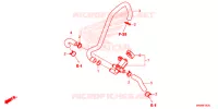 VALVE DE COMMANDE D'INJECTION D'AIR pour Honda CB 650 R de 2019