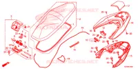 SELLE pour Honda PCX 150 HYBRID de 2018