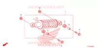AMORTISSEUR ARRIERE pour Honda CRF 110 de 2020