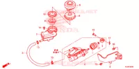 MAITRE CYLINDRE DE FREIN pour Honda TALON 1000 X de 2020