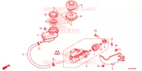 MAITRE CYLINDRE DE FREIN pour Honda TALON 1000 X de 2019