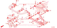 TRIANGLES   BARRE ANTI ROULIS pour Honda PIONEER 1000 M3 EPS de 2020