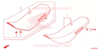 SELLE pour Honda CRF 125 F BIG WHEELS de 2020