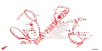 RETROVISEUR   PROTEGE MAIN pour Honda CRF 250 L de 2019
