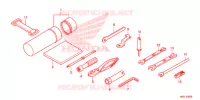 OUTIL pour Honda FOURTRAX 420 RANCHER 4X4 DCT EPS de 2020