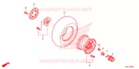 ROUE AVANT pour Honda FOURTRAX 420 RANCHER 4X4 DCT EPS de 2020