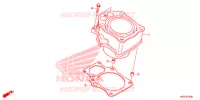 CYLINDRE pour Honda FOURTRAX 420 RANCHER 4X4 ES de 2020
