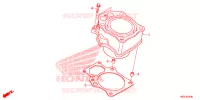 CYLINDRE pour Honda FOURTRAX 420 4X4 ESP de 2020