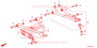 TRIANGLES AVANT pour Honda FOURTRAX 420 4X4 ESP de 2020